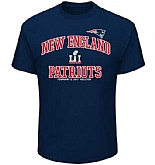 Men's New England Patriots Majestic Big x26 Tall Super Bowl LI Bound Heart x26 Soul Going to the Super Bowl T-Shirt - Navy FengYun,baseball caps,new era cap wholesale,wholesale hats